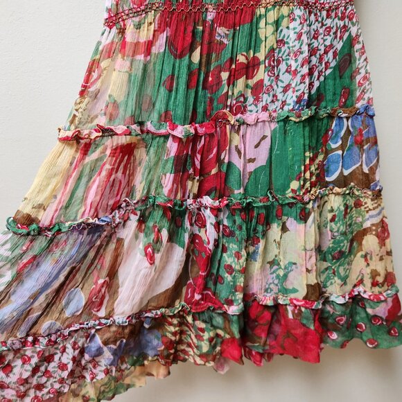 Catherine Malandrino 100% Silk floral dress - Picture 3 of 6